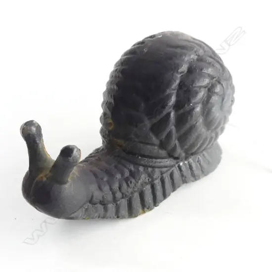 CAST IRON GARDEN SNAIL, L 120MM