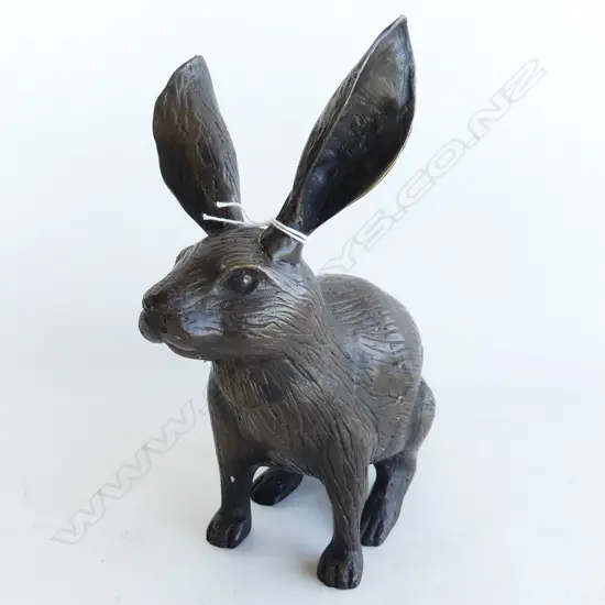 BRONZE RABBIT H.225mm