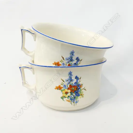 PR VINTAGE CHAMBER POTS 
