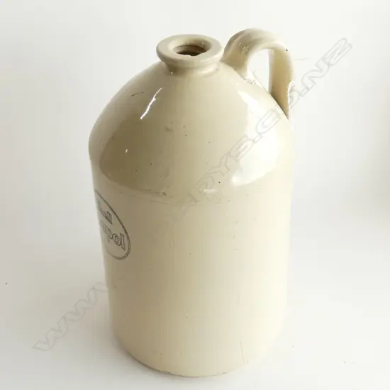SHELL TEEPOL STONEWARE CROCK H. 370MM