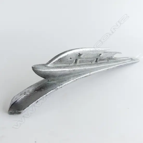 1953 PLYMOUTH (CAR) BONNET MASCOT H.340mm