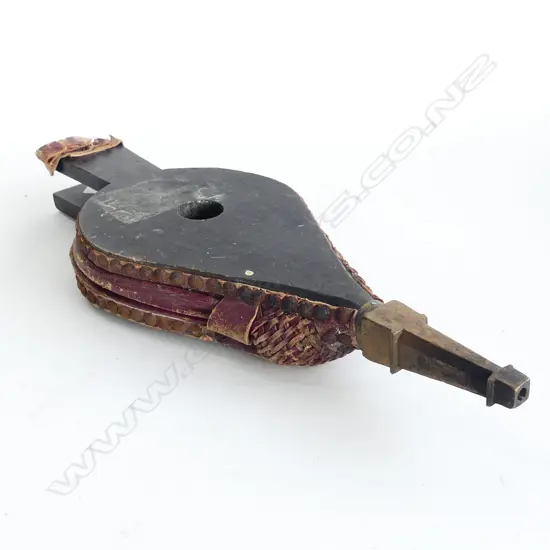 ART NOUVEAU STYLE FIRE BELLOWS, L. 410MM