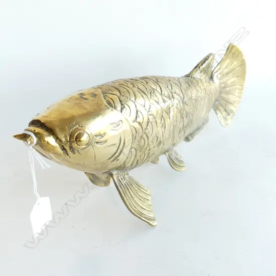 BRASS KOI FISH L.400mm