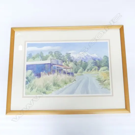 W. A. MACCORMICK W/C PRINT 'THE OLD GENERAL STORE' 88/400 365x555mm