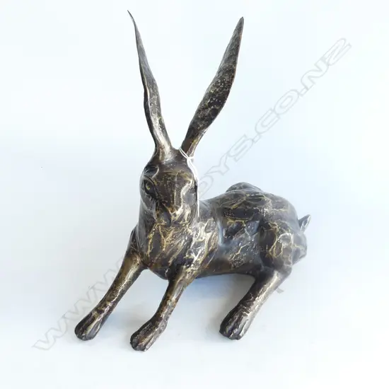 BRONZE HARE RABBIT H.290mm