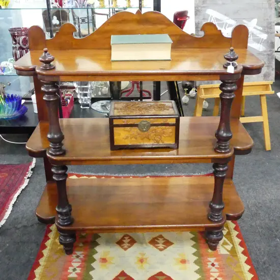 LGE COLONIAL KAURI 3 TIER DUMB WAITER 1075x440x1130mm