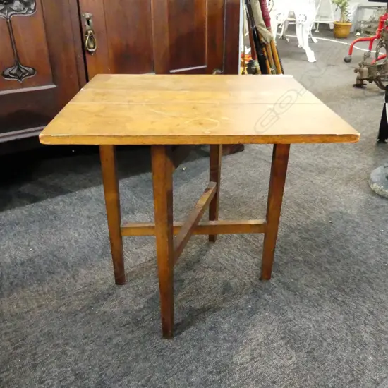 SMALL SQUARE DROPSIDE TABLE 415x115x410mm