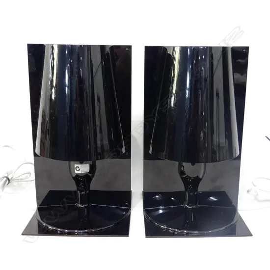PR BLACK KARTELL 'TAKE' LAMPS - WORKING H.300mm