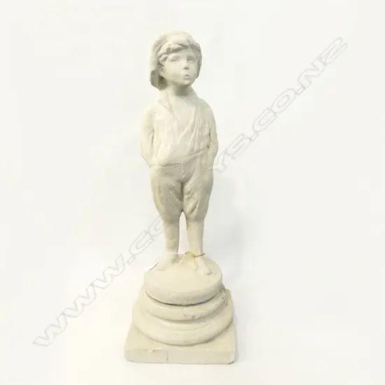 CONCRETE GARDEN STATUE; BOY H.600mm 