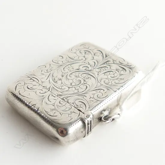 STG SILVER VESTA CHESTER B'HAM 1903 50x40mm 27.8 GRAMS