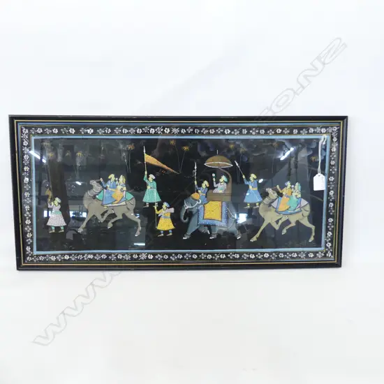 INDIAN PAINTING ON FABRIC 300x670mm