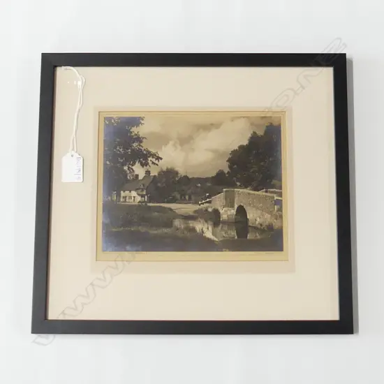 GEORGE CHANCE 'THERE WILL ALWAYS BE AN ENGLAND' GELATIN SILVER PRINT 160x210mm