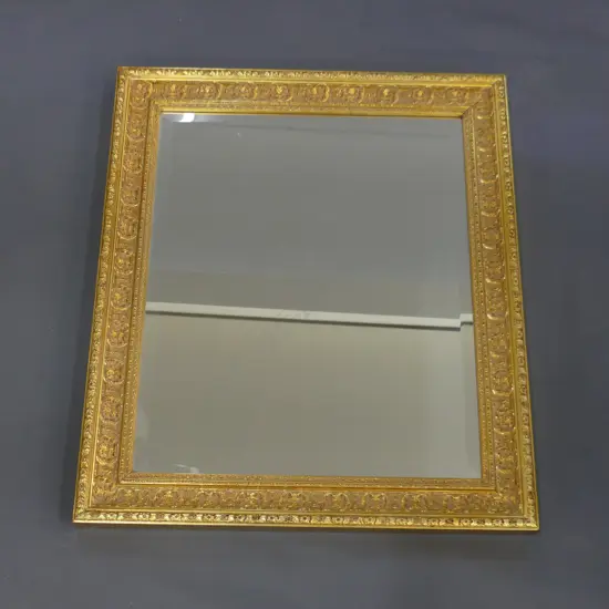 LG GILT FRAMED MIRROR 745x650mm