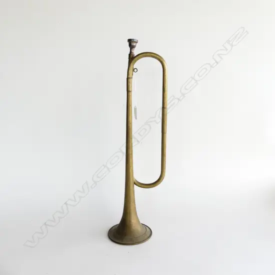 VINTAGE BRASS TRUMPET 'JOHN GREY & SONS LONDON' L.510mm