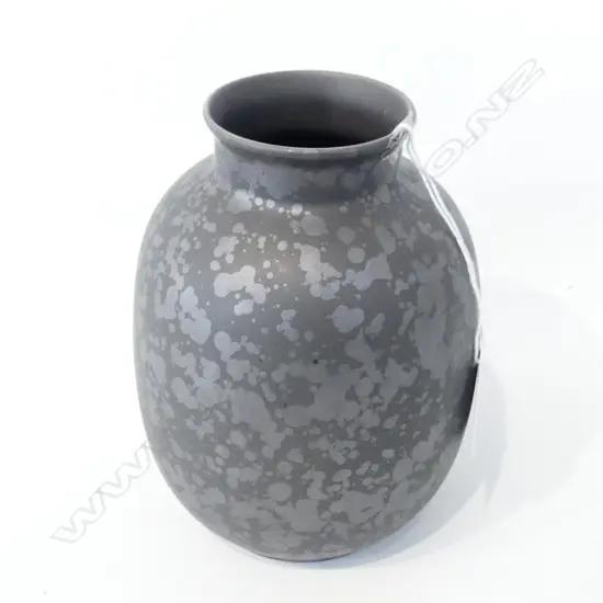 POOLE GREY VASE H.230mm