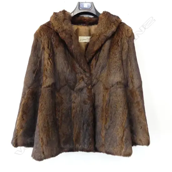 RABBIT FUR JACKET SIZE 92CM