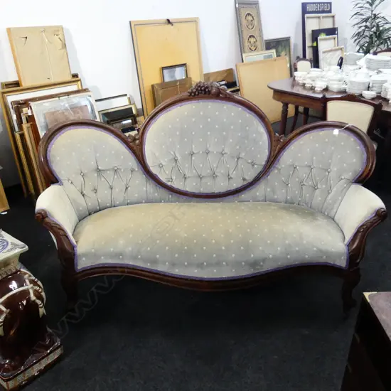 LATE 19thC AMERICAN SOFA W.1700mm