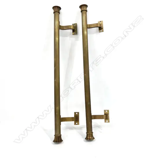PR VINTAGE BRASS DOOR PULLS H.800mm