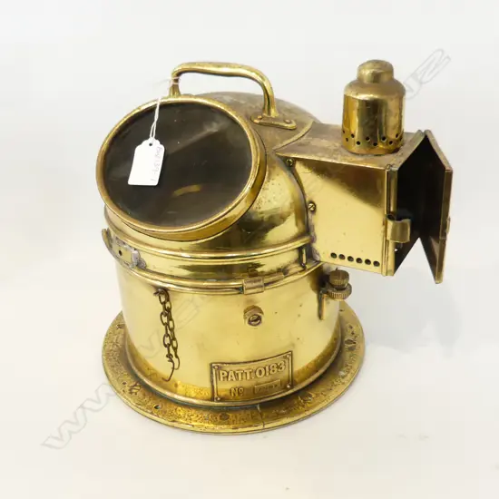 LG BRASS BINNACLE  H. 290MM