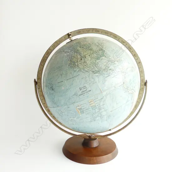 LG VINTAGE GIMBALLED GLOBE H.400mm