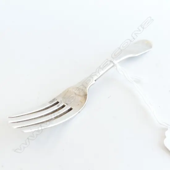 LONDON 1814 SILVER DESSERT FORK 42GMS