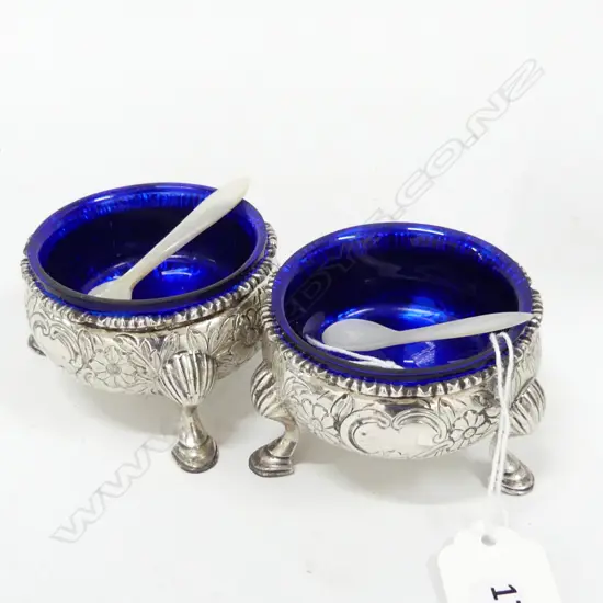 PR STG SILVER SALTS; LONDON 1845 164 GRAMS - BLUE PLASTIC LINER