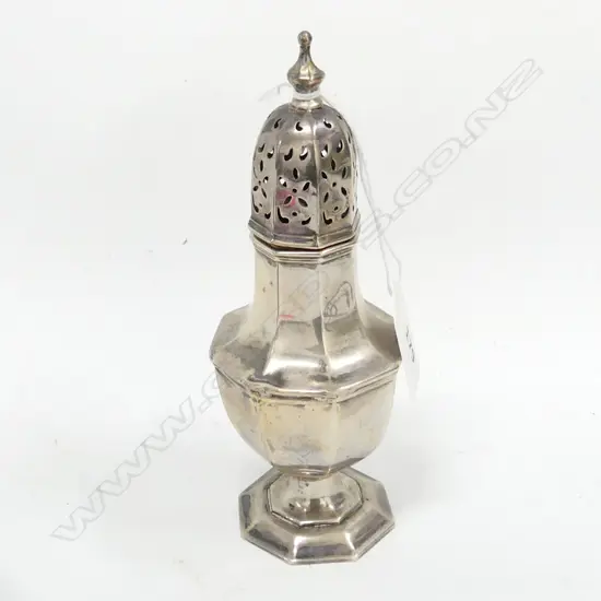 STG SILVER SIFTER B'HAM 1906 136 GRAMS 