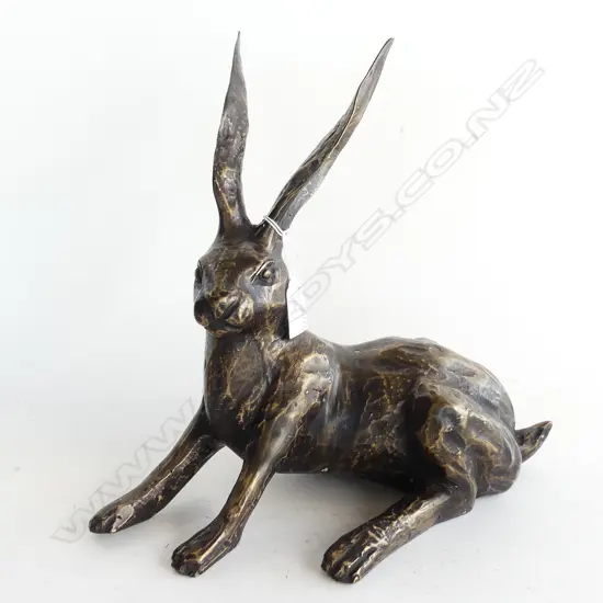 BRONZE HARE RABBIT H.290mm