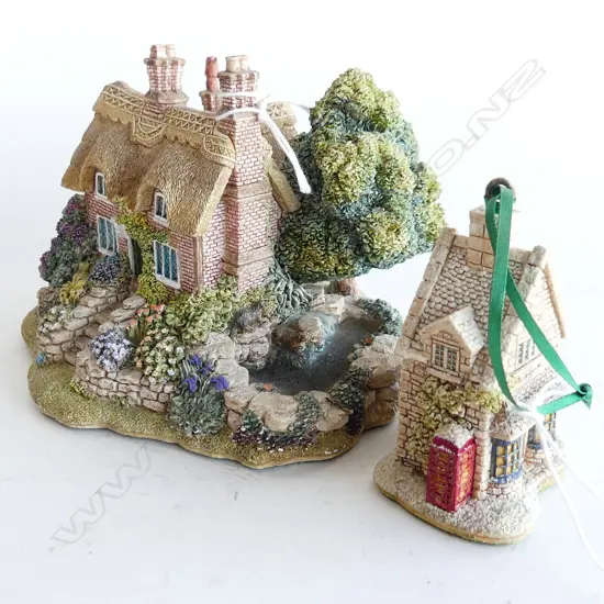 LG LILLIPUT LANE MINIATURE - WATERMEADOWS + IVY HOUSE HANGING DECORATION