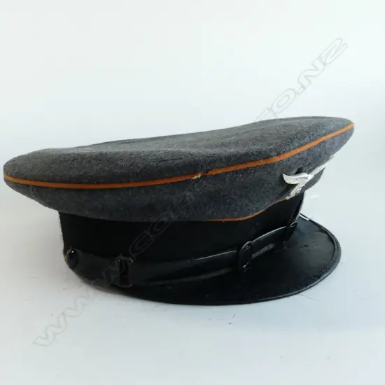 WWII ERA GERMAN MILITARY GREY WOOL CAP