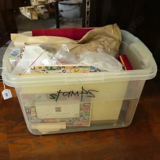 LG CRATE STAMPS, ALBUMS ETC...