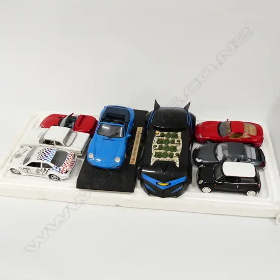 COLLECTION 8 MODEL CARS  1WHEEL MISSING ON FORD  LONGEST 320MM