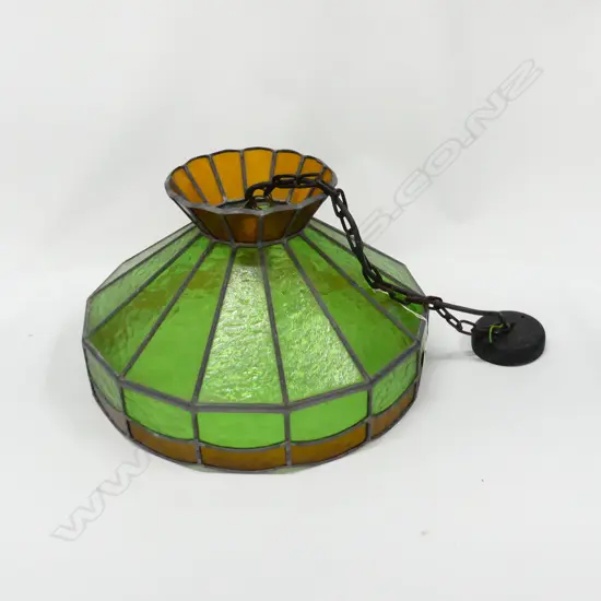 GREEN LEAD LIGHT LIGHT SHADE 405mm dia