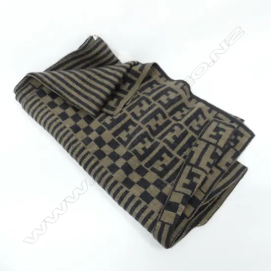 FENDI PURE WOOL SCARF