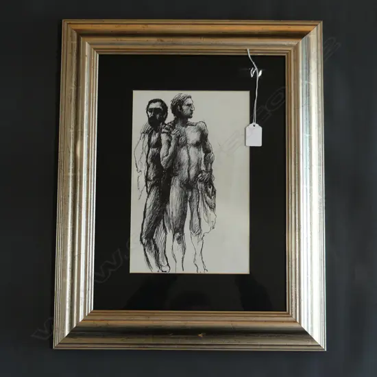 MALCOLM HARRISON UNTITLED INK ON PAPER 280x180mm