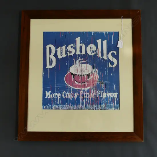 FRANK WOMBLE 'AWAY' PRINT (RUPAS DAIRY FREEMANS BAY) 380x365mm