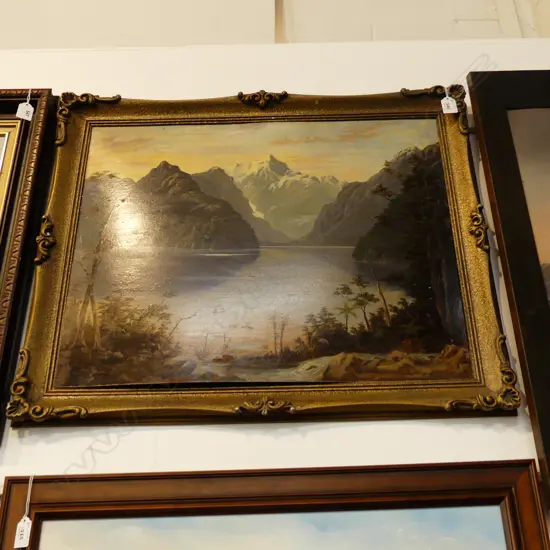 COLONIAL LANDSCAPE OIL 470x600mm