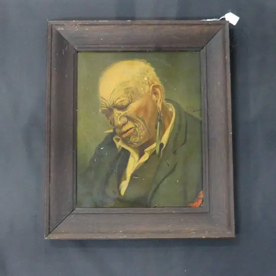 FRAMED GOLDIE PRINT 320 X 410MM