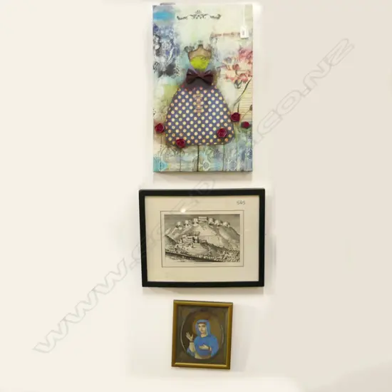 3 ASST PRINTS INCL ONE RELIGIOUS 