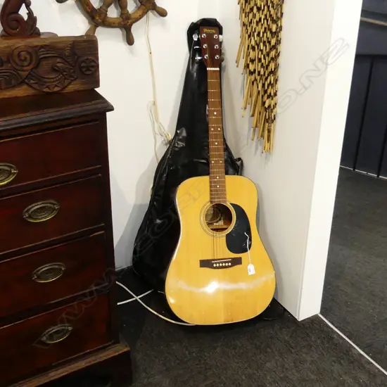 QUALITY VINTAGE ACOUSTIC GUITAR 'ARIA & CO' Model W150