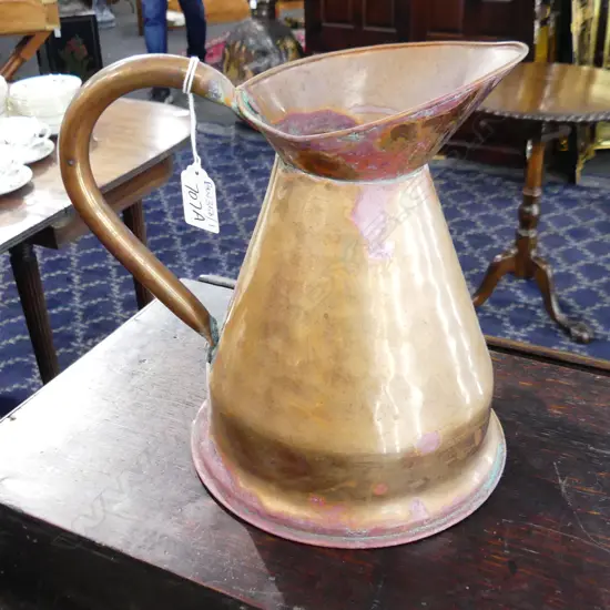 VICTORIAN COPPER JUG H.230mm