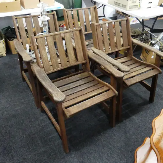 4 OUTDOOR DINING CHAIRS - EDEN BY DANSKE MOBLER