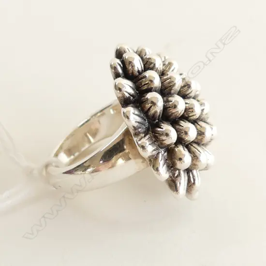 'NAJO' DESIGNER 925 SILVER RING 8 GRAMS