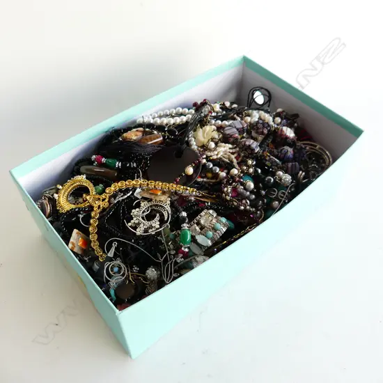 BOX ASST. COSTUME JEWELLERY
