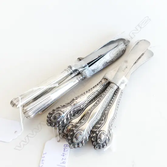 2 SETS S/S HANDLED BREAD KNIVES