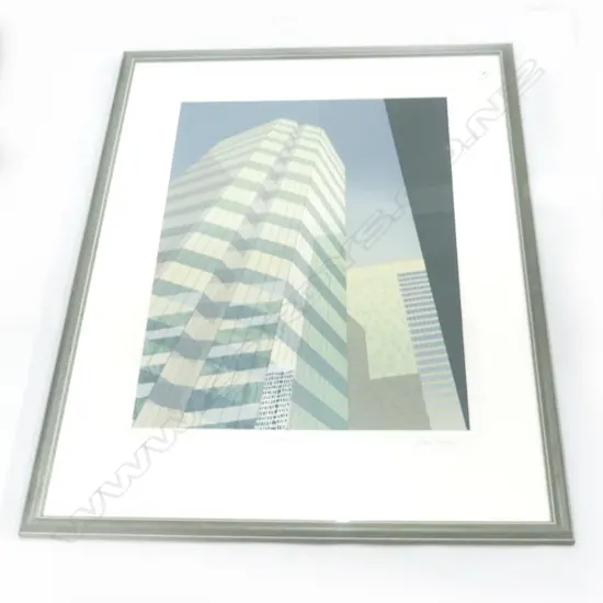 JOHN KEARNS 'ARCHITECTURE II' LTD ED 95/175. 800x560mm