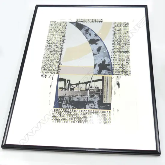 ANITA FORD LTD.ED. PRINT 'KIMONO TWO' 14/40. 940x650mm. Framed under glass