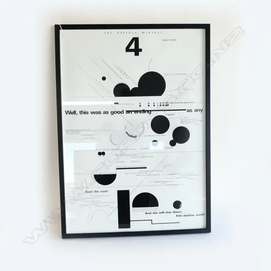 FRAMED THE SUFFOLK MIRACLE H870MM  W620MM