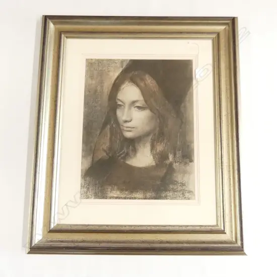 LGE PIETRO ANNIGONI PRINT 'CHRISTINA II' 465x365mm