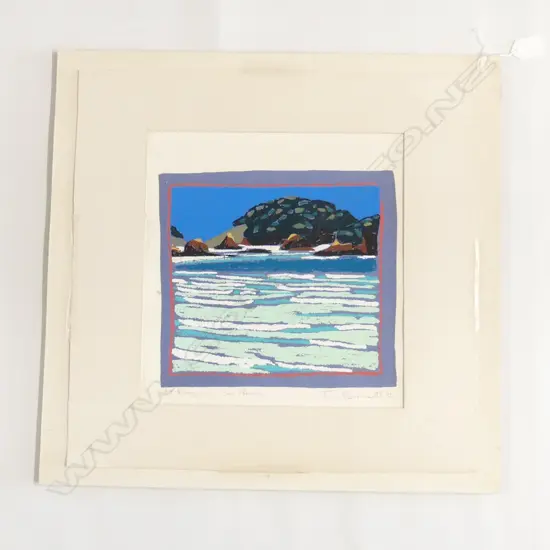 TOM BURNETT 'MATAPOURI' ARTISTS PROOF '85 240x260mm